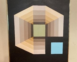 Modernist Oil Painting on Canvas