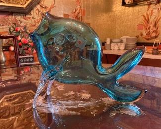 Blinko Hand Made Glass Blown Fish