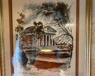 Vintage Numbered Print