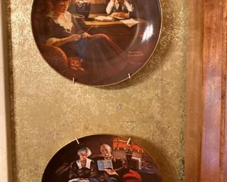 Norman Rockwell Wall Plates