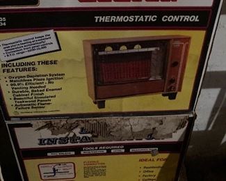 Gas Heater New in Box