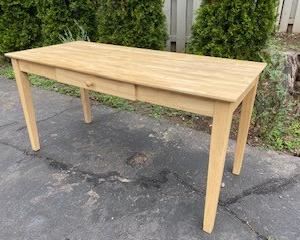 DESK 24" DEEP X 60" WIDE WITH PENCIL DRAWER