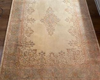 WOOL AREA RUG, SIZE: 5'6" X 8'6"