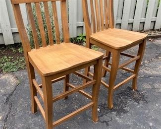 RESTORATION HARDWARE STOOLS, COUNTER HEIGHT