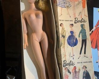 Vintage 1960s ponytail Barbie in Original box. With original clothing, shoes & accessories.