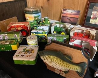 More tractors and a Billy bass fish