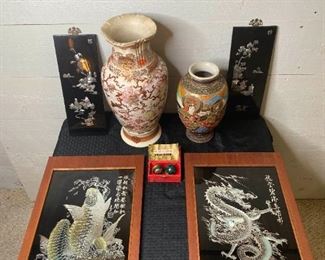 Lot of East Asian Inspired Decor