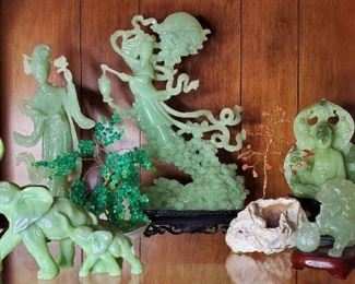 Jadeite Asian Decor