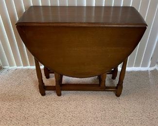 Wooden Dropleaf Table