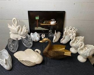A Bevy of Swan Items