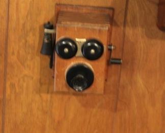 This really a pencil sharpener which was made out of old phone equipment. Really neat!!!