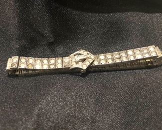 105Art Deco Rules with this Diamondbar Bracelet