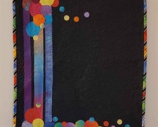 288Quilted Original Abstract Wall Hanging