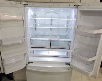 Practicly New GE Fridge, home remodeling 2020. All appliances in kitchen remodeling and furniture in home.