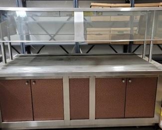 Heated Pizza Bar on Casters