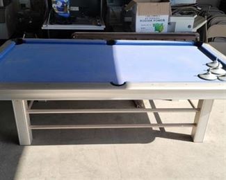 Outdoor Pool Table 98.5 in x 54 in
