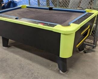 Neon Green And Black Pool Table