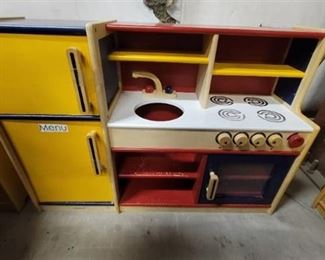 Multi Color Childrens Kitchen Set