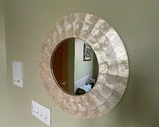 Mother of Pearl Shell Mirror
