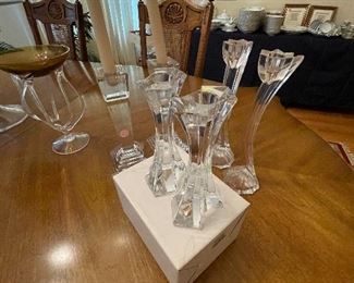Lenox Crystal Candlesticks