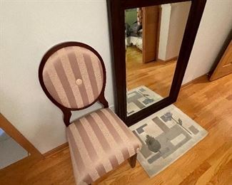 Chair and Mirror