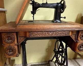 Antique sewing machine