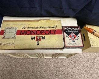 Vintage Monopoly game