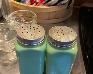 Jadite Salt & Pepper Shakers