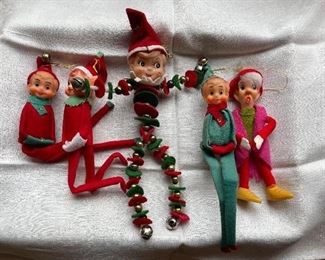 Vintage Pixie Elves