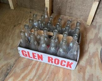 Vintage Soda pop bottles
