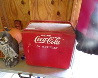 vintage coke cooler