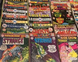 Large vintage comic book collection