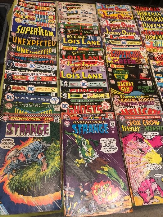 Large vintage comic book collection