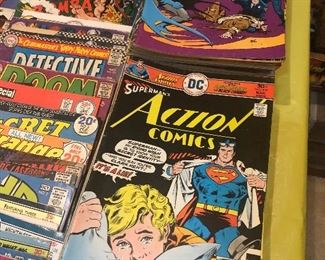 Large vintage comic book collection