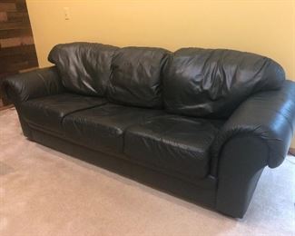 Leather sofa