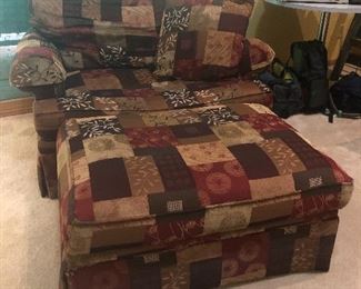 Smith Brothers of Berne Chair & Ottoman
