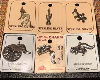 Sterling silver charms