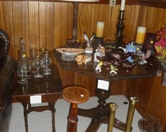 Vintage tables & misc.