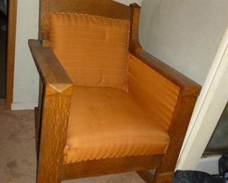 Mission Oak Rocker..in the 'house'