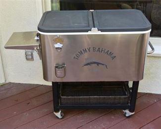 17. TOMMY BAHAMAS Rolling Cooler