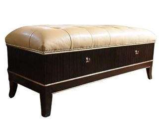 21. MARGE CARSON Tufted Ottoman