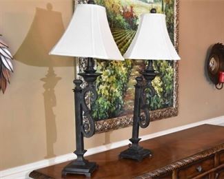 49. Decorative Composition Lamps With Shades