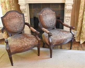 86. Pair BERNHARDT Armchairs