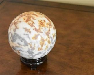 90. Large Polished Marble Ball