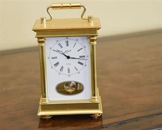 114. Brass Carriage Clock