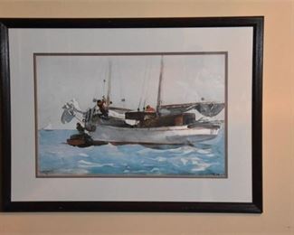 118. After Winslow Horer Print