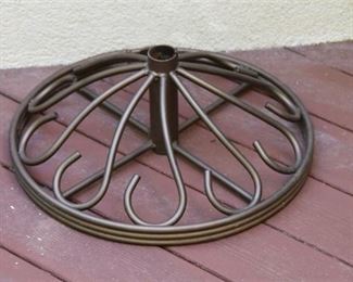 155. Scrolled Metal Umbrella Stand
