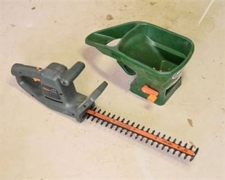 205. Hedge Trimmer and Scotts Handy Green II