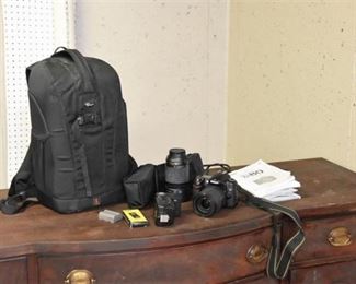 224. NIKON D80 Camera and Accessories