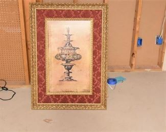 257. Classical Style Framed Print